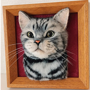 Heartwarming Pet Keepsakes: Transforming Photos into Wool Felt Art