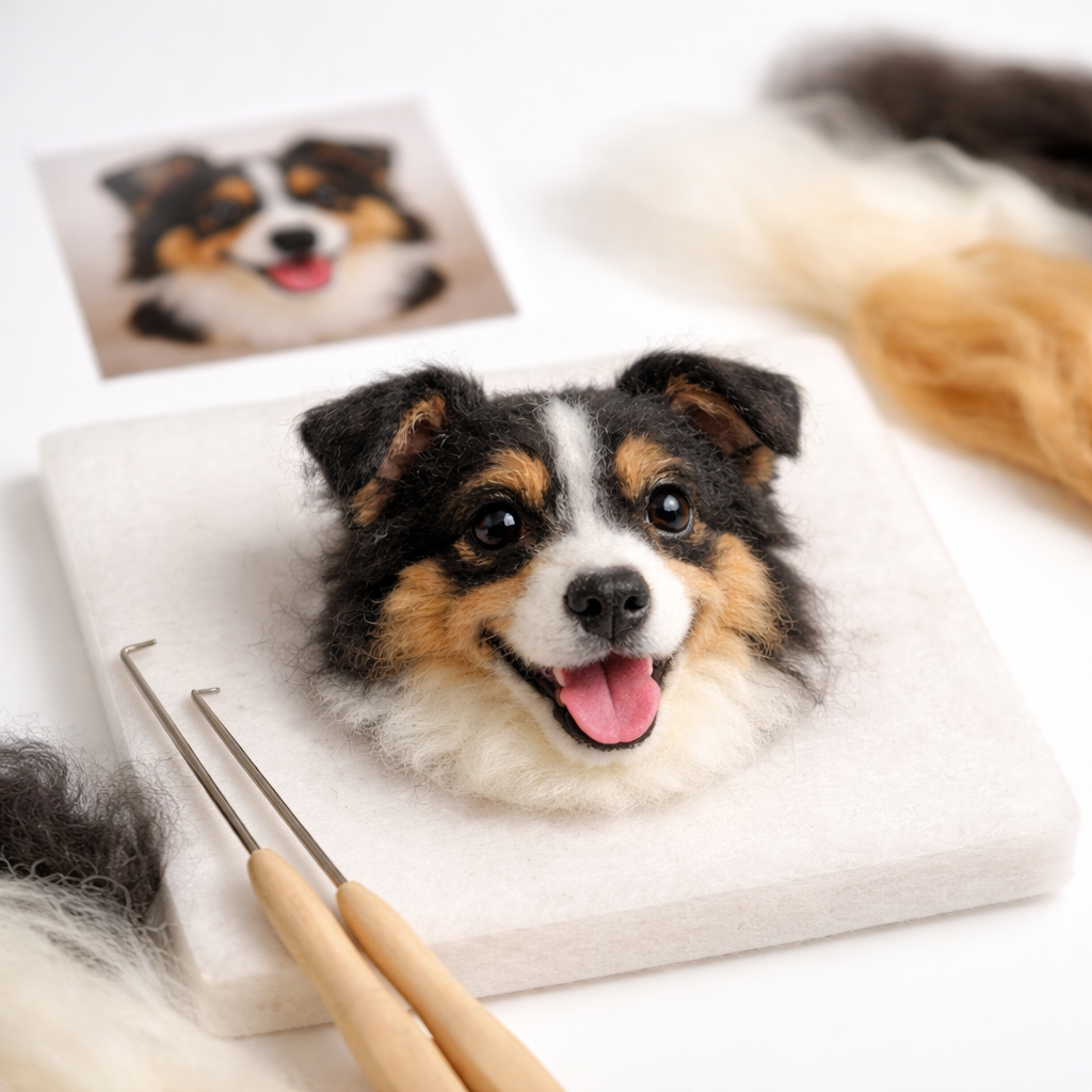 Creative Gift Ideas: Custom 3D Wool Felt Pets for Every Occasion