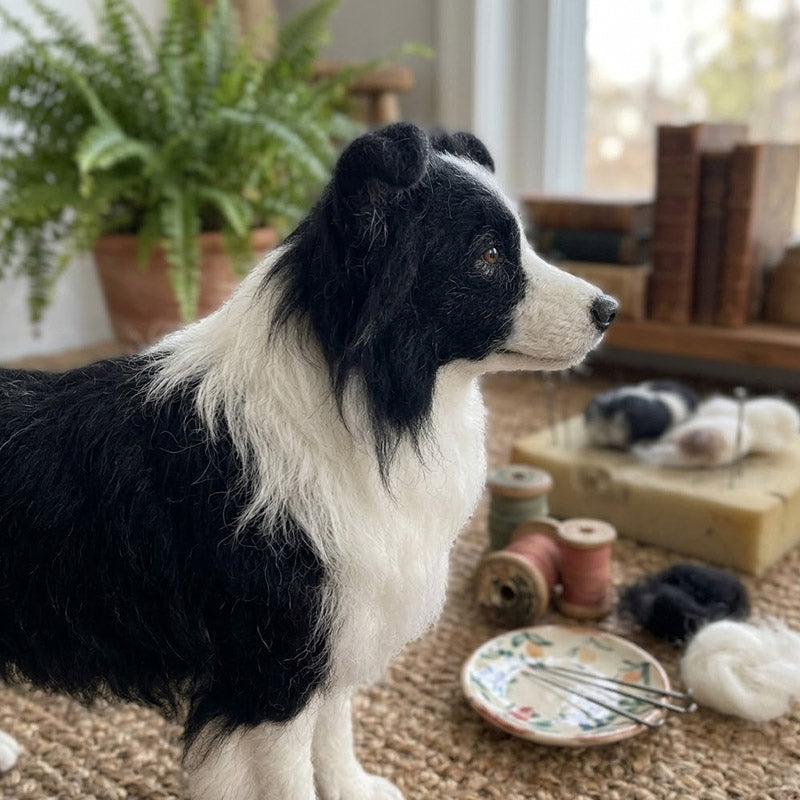 Custom Pet Wool Felt Keychain | Forever Close Memorial Gift