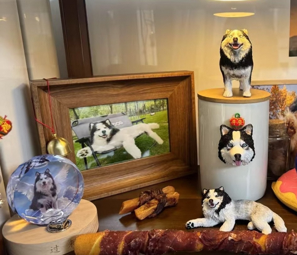 Custom Pet Memorial Urns - Pet Design Urn Art