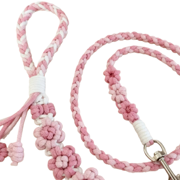 Handmade DIY Beautiful Dog Leash - Christmas Gift Happy