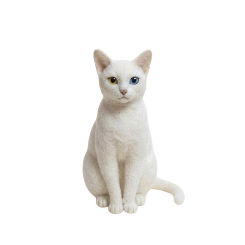 3D Custom Pet Replica from Photo - Handmade Wool Felted Stuffed Animal | Memorial Keepsake